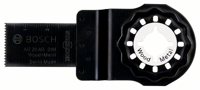 BOSCH MULTI TOOL PLUNGE CUTTING BLADE WOOD + METAL 20 X 30 MM